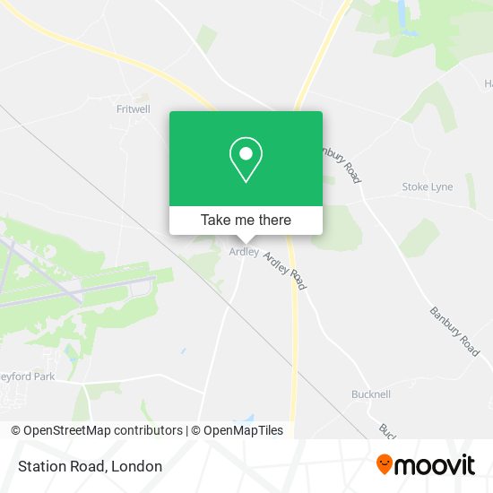 Station Road map