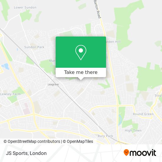 JS Sports map