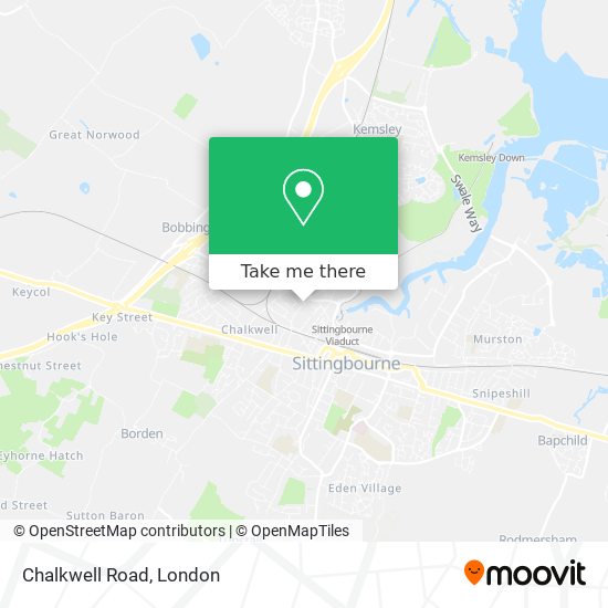 Chalkwell Road map