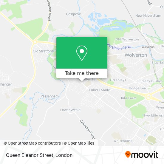 Queen Eleanor Street map