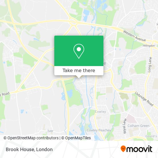 Brook House map