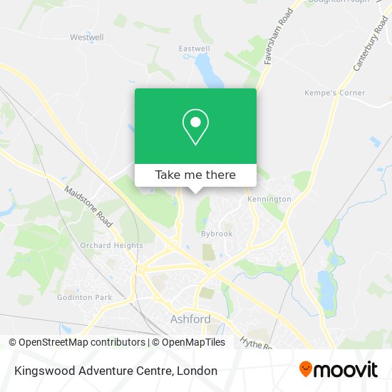 Kingswood Adventure Centre map