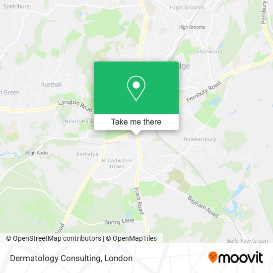 Dermatology Consulting map