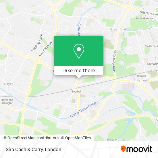 Sira Cash & Carry map