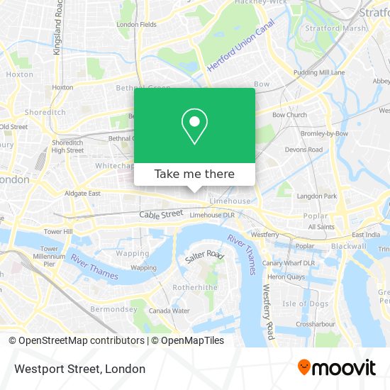 Westport Street map