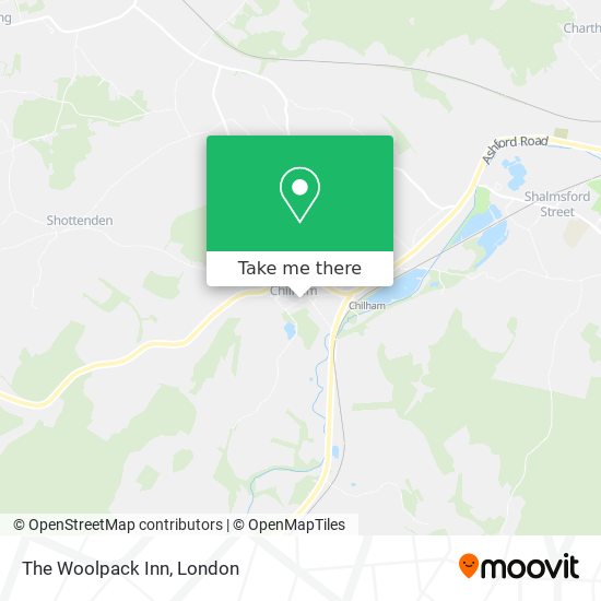 The Woolpack Inn map