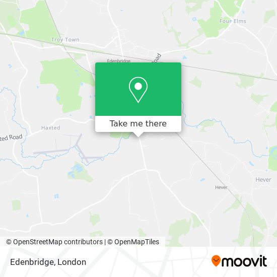 Edenbridge map