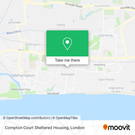 Compton Court Sheltered Housing map
