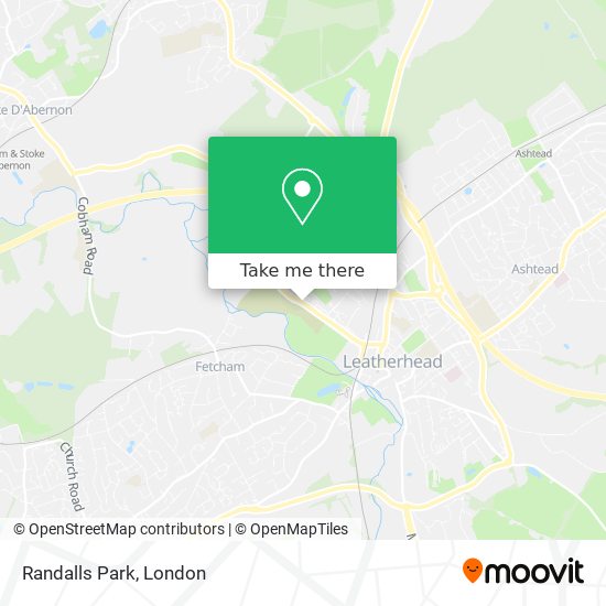 Randalls Park map