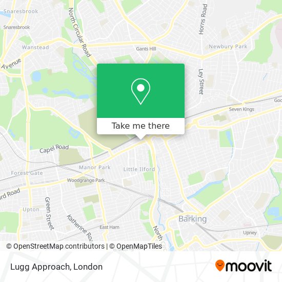 Lugg Approach map