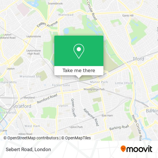 Sebert Road map