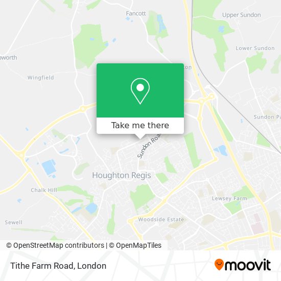 Tithe Farm Road map