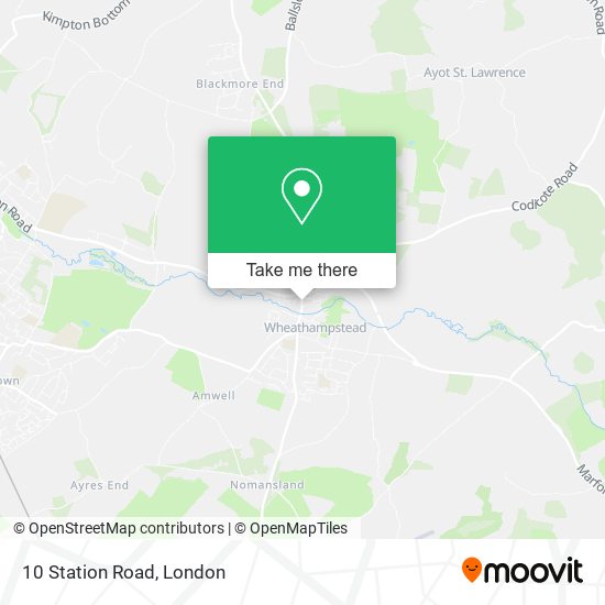 10 Station Road map