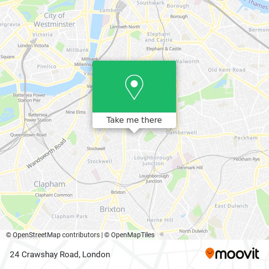 24 Crawshay Road map