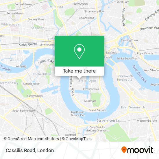 Cassilis Road map