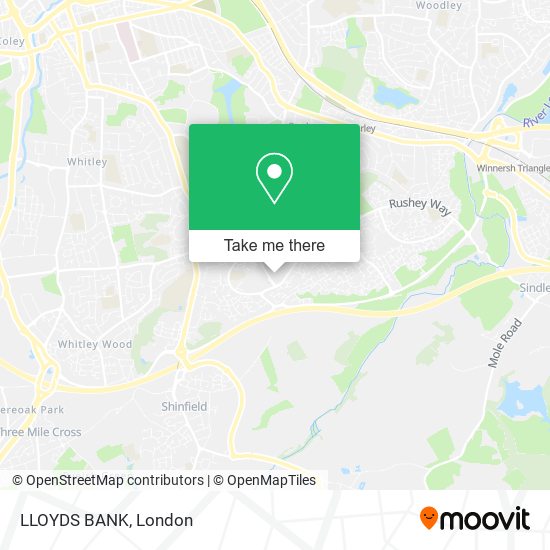 LLOYDS BANK map