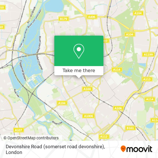 How to get to Devonshire Road (somerset road devonshire) in Walthamstow