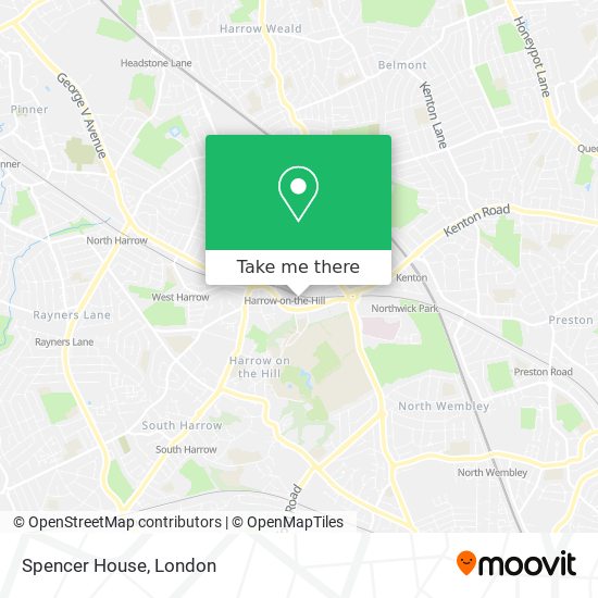 Spencer House map