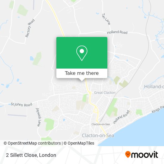 2 Sillett Close map
