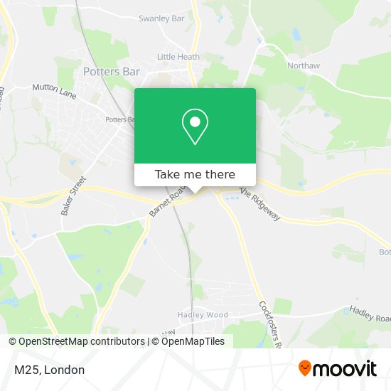 M25 map