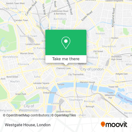 Westgate House map