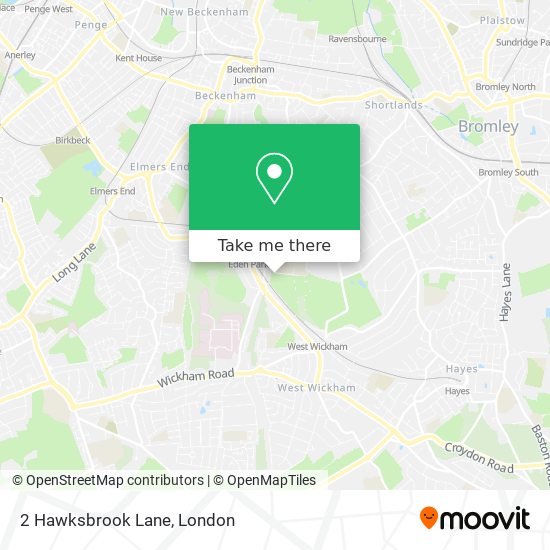 2 Hawksbrook Lane map