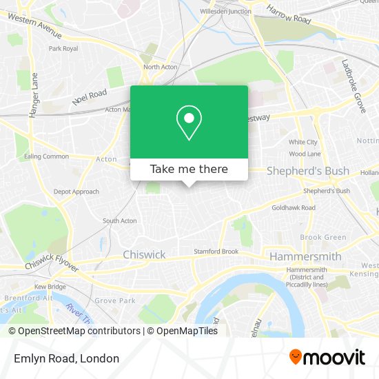 Emlyn Road map