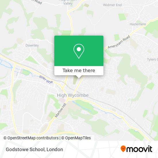 Godstowe School map