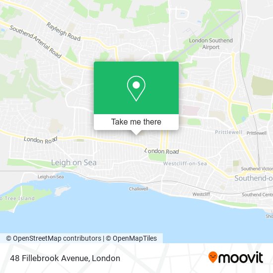 48 Fillebrook Avenue map