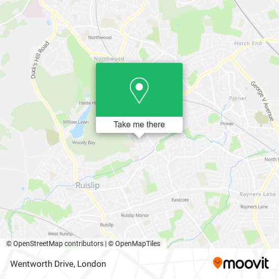 Wentworth Drive map