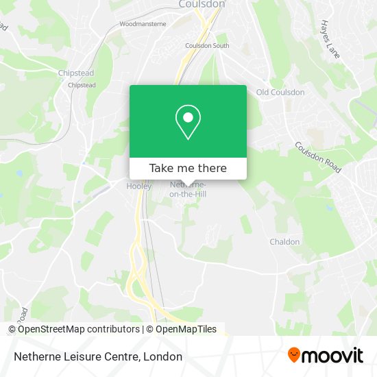 Netherne Leisure Centre map