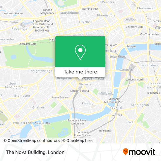 The Nova Building map