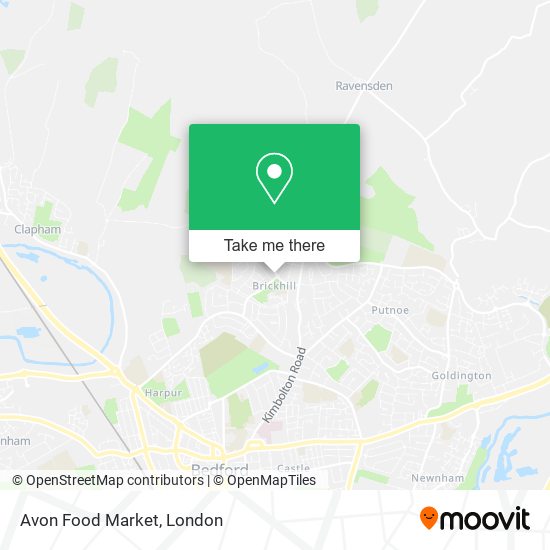 Avon Food Market map