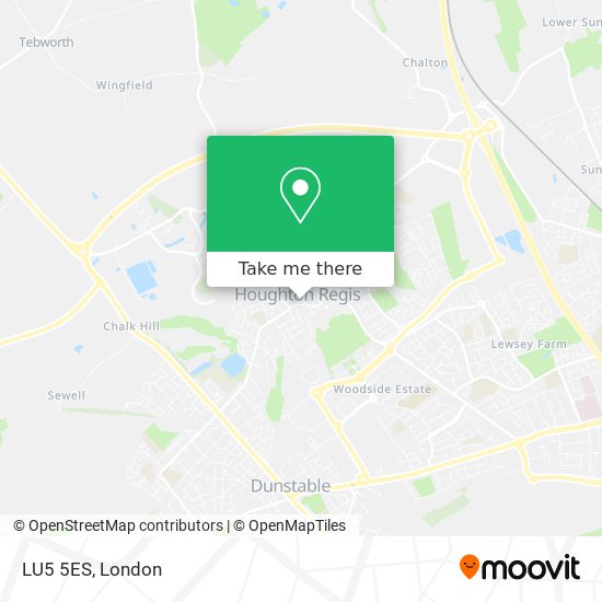 LU5 5ES map