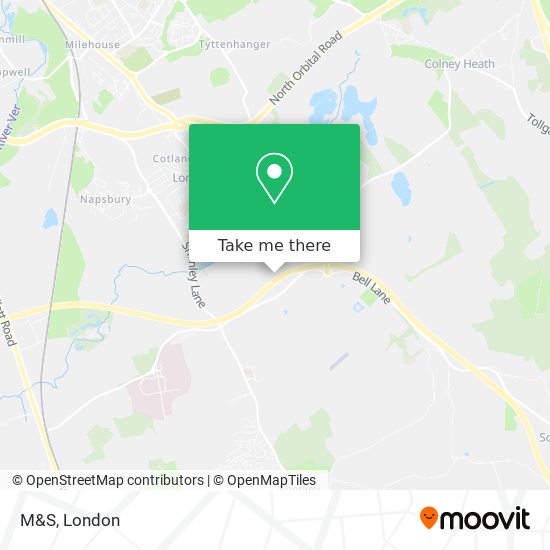 M&S map