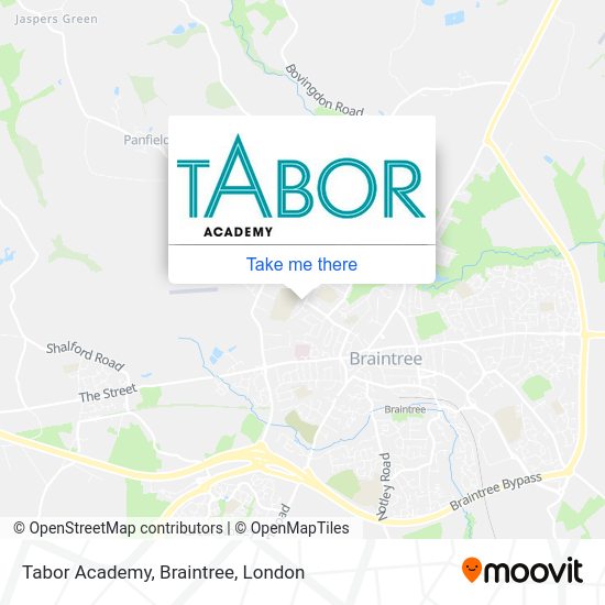 How to get to Tabor Academy, Braintree by bus or train?
