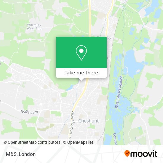M&S map