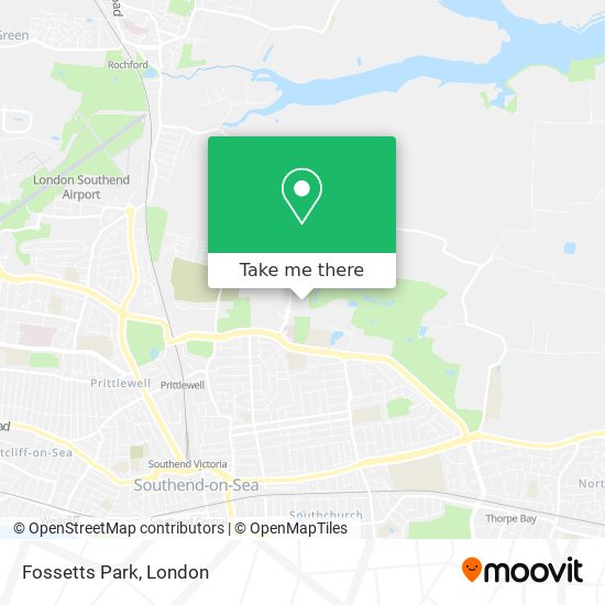 Fossetts Park map