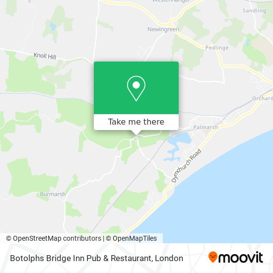 Botolphs Bridge Inn Pub & Restaurant map