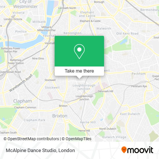 McAlpine Dance Studio map