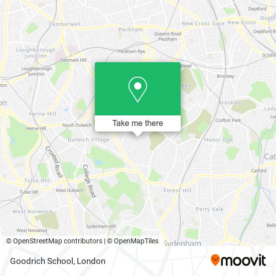 Goodrich School map