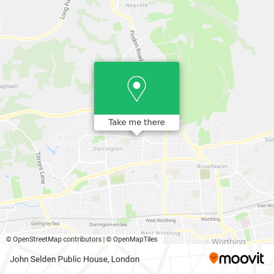 John Selden Public House map