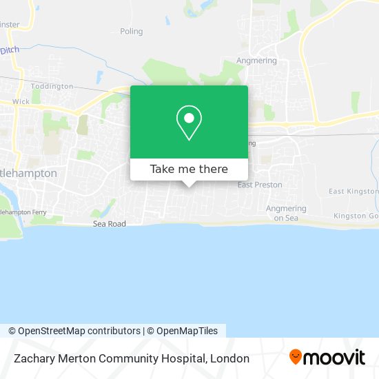 Zachary Merton Community Hospital map