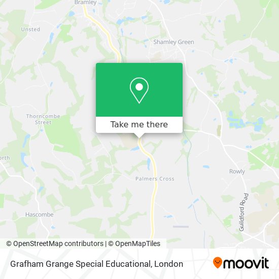 Grafham Grange Special Educational map