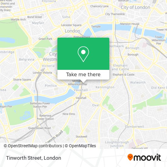 Tinworth Street map