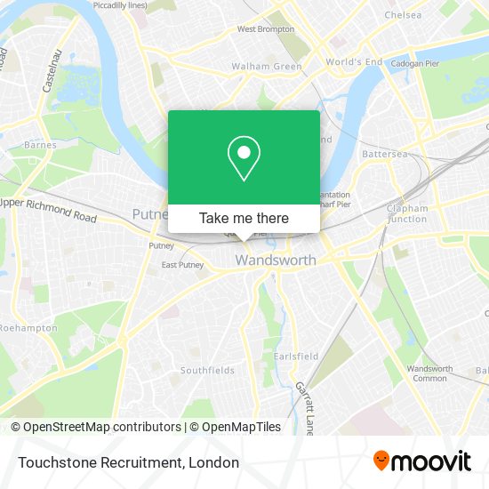 Touchstone Recruitment map