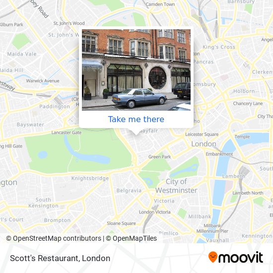 Scott's Restaurant map