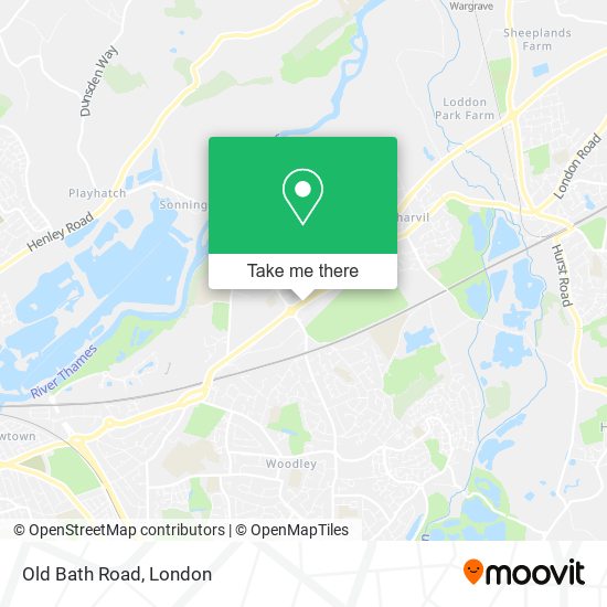Old Bath Road map