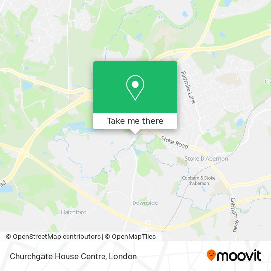 Churchgate House Centre map