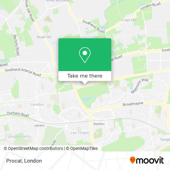 Procat map